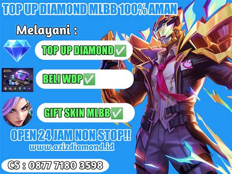 topup mlbb murah sekarang atau selamanya Isi ulang data untuk gamer image 2